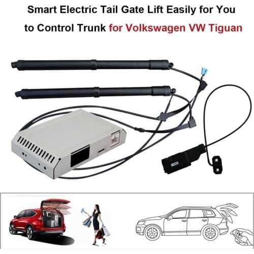 Smart Auto Electric Tail Gate Lift for Volkswagen VW Tiguan Control Set Height Avoid Pinch With Latch function