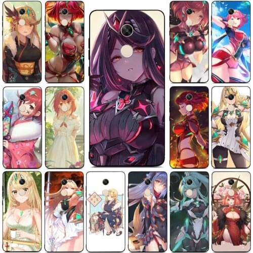 YNDFCNB Xenoblade Chronicles 2 Phone Case for Redmi Note 8 7 9 4 6 pro max T X 5A 3 10 lite pro