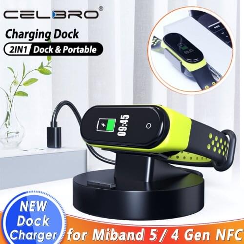 USB Charger for Xiaomi Mi Band 4 5 Miband 5 4 Charging Dock Fast Charger Cable for Mi Band 4 5 Charger Adapter Station Portable