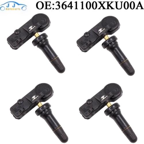 4PCS/Lot 3641100XKU00A Tire Pressure Sensor TPMS For GreatWall 02702CA7D 433MHZ