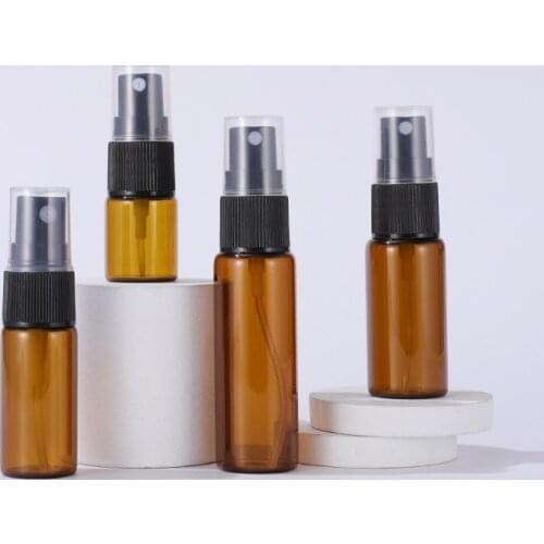 500pcs 5ml 10ml 15ml 20ml Empty Lady Mini Portable Atomizer Bottle Travel Refillable Perfume Spray Glass Bottle
