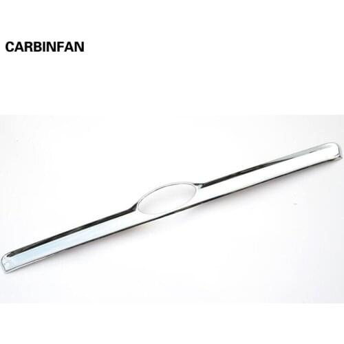 Accessories Chrome Rear Trunk Cover Lid Trim Tailgate For Subaru XV 2013 2014 2015 2016 2017