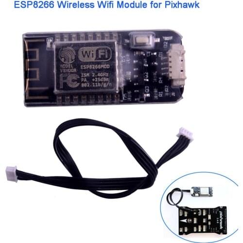 Wireless Wifi Module ESP8266 Flight Control Replace 3DR Radio Telemetry for APM Pixhawk Support PC Phone RCmall FZ3181