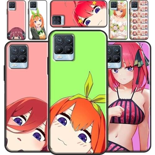 Itsuki Nino Yotsuba Nakano For OPPO Realme 7 Pro 8 Pro Q3 C3 C21 GT Case For OnePlus 8T 9R Nord 2 7 8 9 Pro Cover