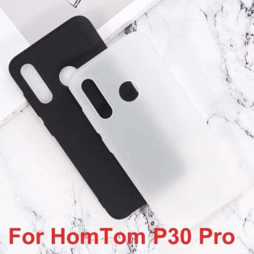 For HomTom P30 Pro Case Ultra-thin Soft Silicone Case Back Coques Cover For HomTom P30 Pro 6.41" Gel Pudding TPU Phone Shell