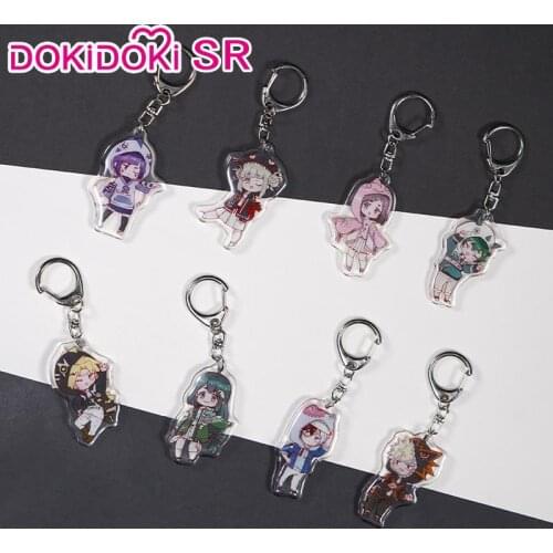 DokiDoki Anime My Hero Academia/ Boku No Hero Academia Key Chian Todoroki Shouto/Himiko Toga/Bakugou Katsuki/Midoriya Izuku