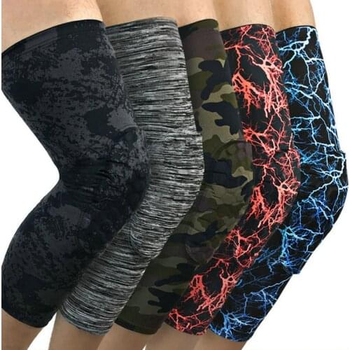 Aipbunny Camouflage honeycomb Hiking Cycling Knee Brace Skating Basketball Knee Support Protector Sports Safety Kneecap Pads