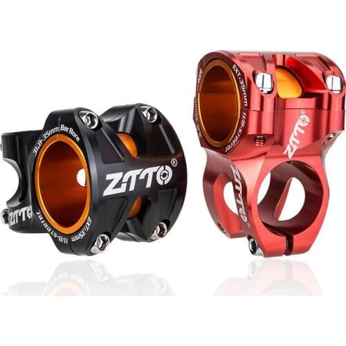 Aluminum Alloy Mountain Bike Stem 0 Degree 31.8*35mm Two-in-one Ultra-light Handlebar Riser Off-road Bike Xc Am