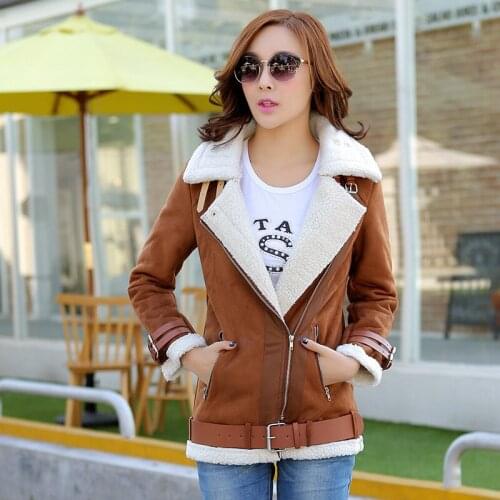 Qiyake Women's Sheepskin Coats