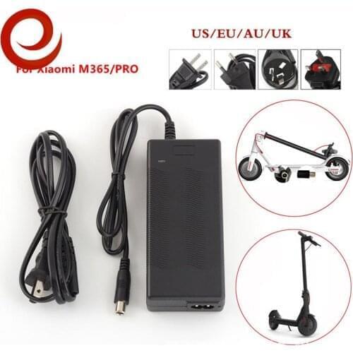 42V 2A Scooter Universal charger Battery Charger Power Supply For Xiaomi M365/Pro/1s Electric Scooter M365 Accessories
