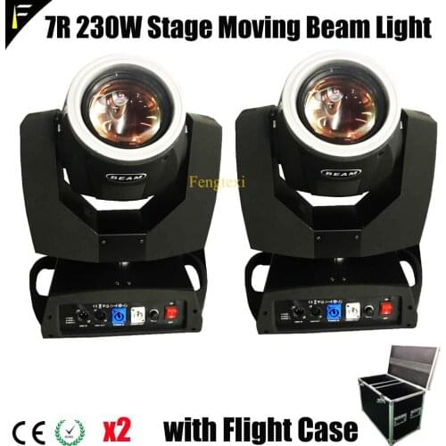 16 Prism RGBWUV 7R/R7 230 Moving Head Shapie Wedding/Theater/Bar Stage Computer Beam Light 7r 230w Spotlight With Flight Case