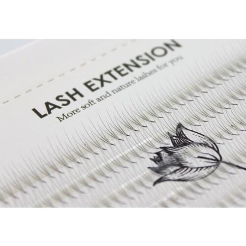 FUNMIX 400 Bundles 0.07mm C Curl Faux Mink Eyelashes Natural Soft 3D Cluster Eyelash Extension Volume Fans Makeup Lashes