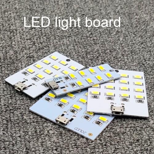 8/12/16/20 Lamp Beads LED Lighting Board USB Mobile Light Stand Light Emergency Light Night Light