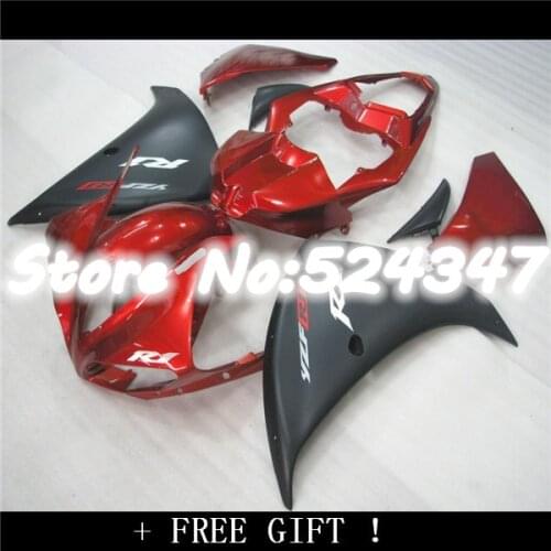 B Fairing Set for red black YZF-R1 2009 2011 09-11 YZF1000 09 11 R1 YZF R1 09 11 10 YZF1000 2009 2010 2011 Plastic Kit