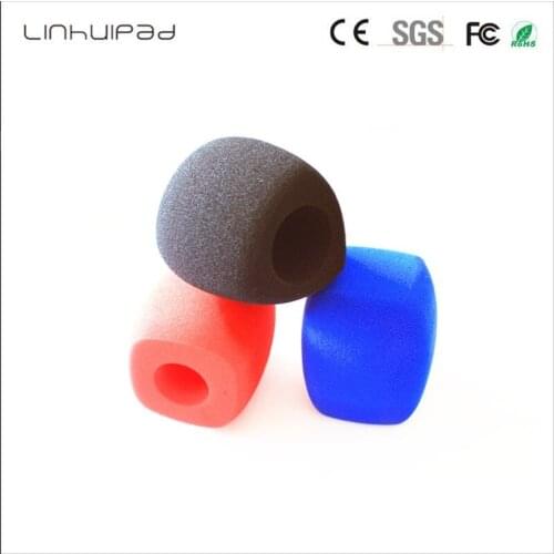 Linhuipad Large Foam Microphone Windscreen Winds Handheld Cover Handheld Microphone 10pcs For Conference Interview fast shipping