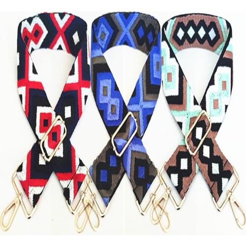 Colorful Bag Strap for Women Shoulder Crossbody Bag Wide Belt Strap Replacement Strap Accessory Bag Part Adjustable Belt for Bag
