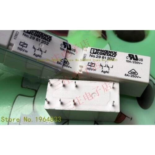 8 No.29 61 202 110VDC 115F-2C-110V-10A