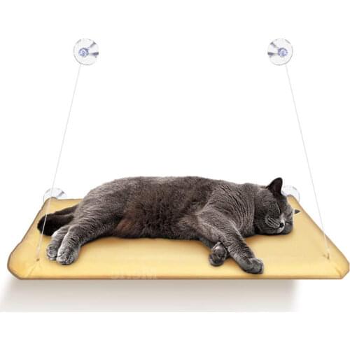 Cat Hammock Cat Bed Bearing 20kg Window Mounted Hommock Pet Suction Hanging Sill Sleeping Shelf Bag Beds Seat Cats Window Perch