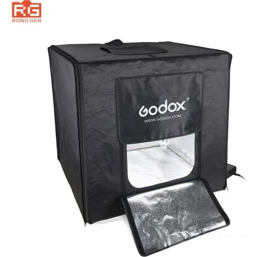 Godox LSD80 80*80cm 40W LED Photo Studio Softbox Light Tent SoftBox +AC Adapter +PVC Backgrounds for Phone DSLR Shooting Product
