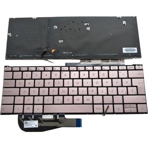 OVY SW TI WB laptop keyboard for ASUS UX390UA UX390 with Backlit P/N:0KN0-UW2SF22 0KNB0-D609SF00 0KN0-UW1TA12 0KNB0-D604TA00