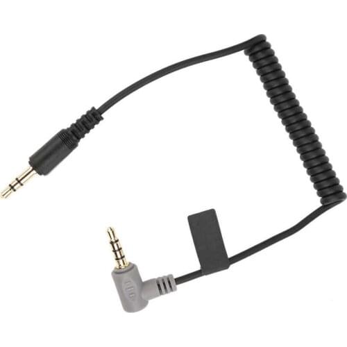 COMICA D-SPX 3.5mm for TRS to Mobile Phone TRRS Interface Audio Output Line Cable with Locking