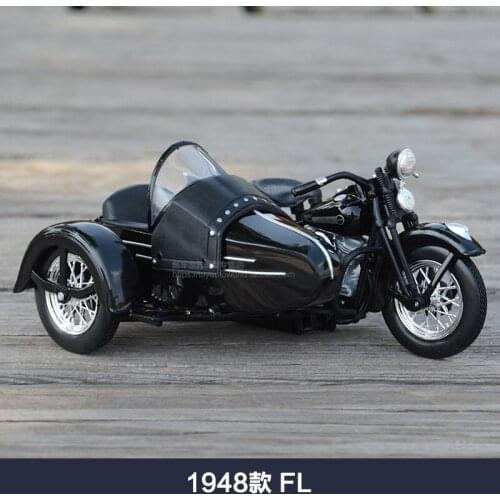 Diecast Alloy Motorcycle Scale Motor Scoote Mkd2 Models Motorbike Vehicles mkd3 Toys for Children 1:18 1948 Three Round Striding