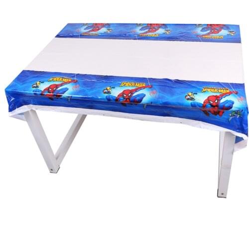 Marvel Spiderman Party Tableware Cartoon Childrens Birthday Party Supplies Paper Straws Birthday Party Decorations Kids