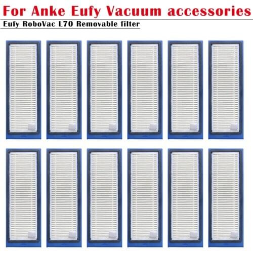 Washable HEPA filter for Anker Eufy RoboVac L70 accessories Cleaning cloth Side brush mop rag Replacement vacuum cleaner parts