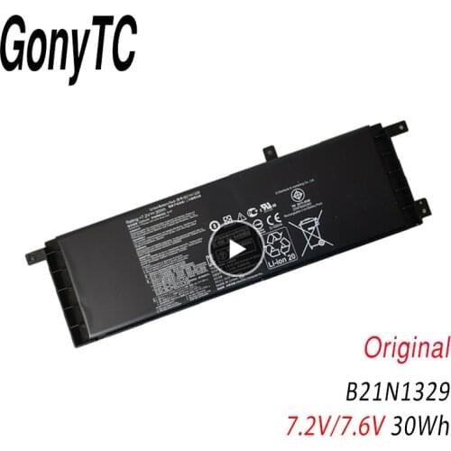 Genuine Laptop Battery B21-N1329 B21N1329 For ASUS Ultrabook X553MA X553M D553MA F553M F553MA X453 X453MA 7.2V/7.6V