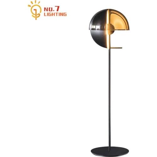 Nordic Designer Modern Glass Floor Lamp Art Decor Home Led Standing Lamp for Living Room Bedside Bedroom Study Reading Studio