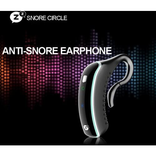 New Smart Snore Stopper Earphoner Anti Snoring Bone Conduction Micro Vibration Wireless Rechargeable Monitor for Health Sleep