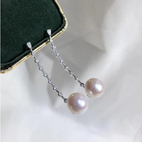 New Hot 925 Sterling Silver Earrings Findings Settings Base Mountings Parts Mounts for Coral Pearls Agate Crystal Stones Jade