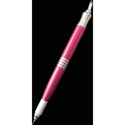 Wholesale 100pcs multi-functional double-headed pattern embroidery pen round fog 17-pin hand-typed fog pen big open dual-use pen