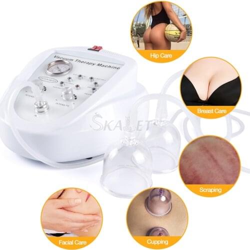 Portable Breast Enlargement Pump Vacuum Scrub Treatment Skin Lifting Tightening Massage Equipment Salon Spa Use