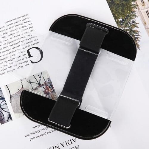 ID Badge Office Worker Card Holder Elastic Arm Band Card Holder Black Armband Adjustable Strap Card Case For Outdoor Sport