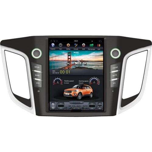 PX6 Car Bluetooth Screen Tesla Android 9.0 GPS Navigation Multimedia For Hyundai Creta IX25 2017 2018 Radio Stereo DSP Head Unit