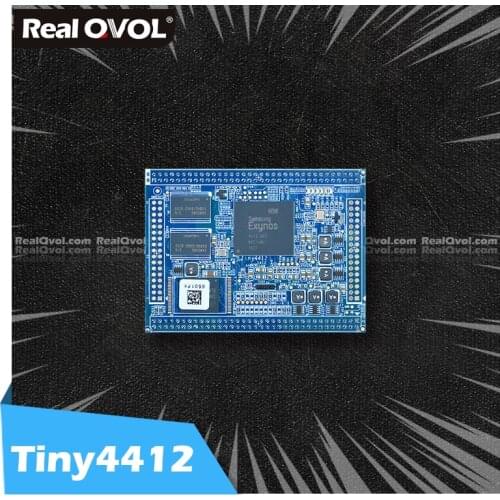 RealQvol FriendlyELEC TINY4412 Exynos Core Board Quad-core Cortex A9 Stamp Module 1GB RAM 8GB Flash Support Android Linux