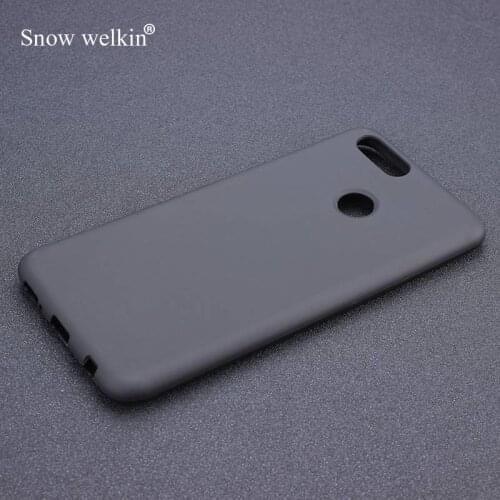 Snow Welkin For Honor 7X Gel TPU Slim Soft Anti Skiding Silicone Case Back Cover For Huawei Honor 7X 5.93inch Bag Coque Fundas