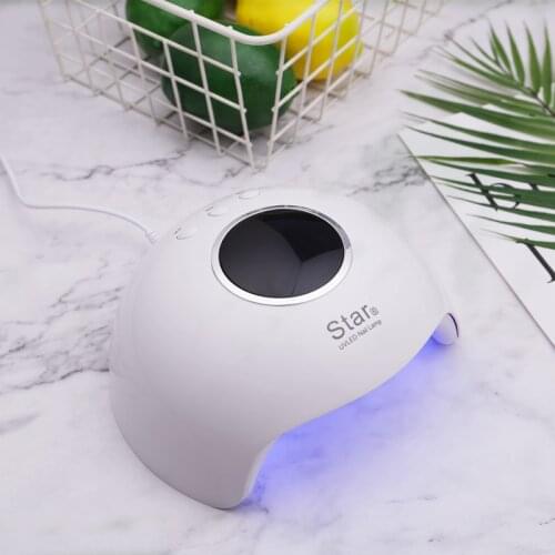 Star 6 36W Nail Dryer With 12 UV Led Beads For ALL Gel Manicure Tools For Quick Drying Nails