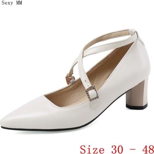 High Heels Women Pumps High Heel Shoes Stiletto Woman Wedding Shoes Small Plus Size 30 31 32 33 -40 41 42 43 44 45 46 47 48
