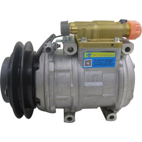 10PA17C Ac Compressor Air Conditioner For 24V Truck Refrigeration Bus Applications 447200-4596 Original Quality