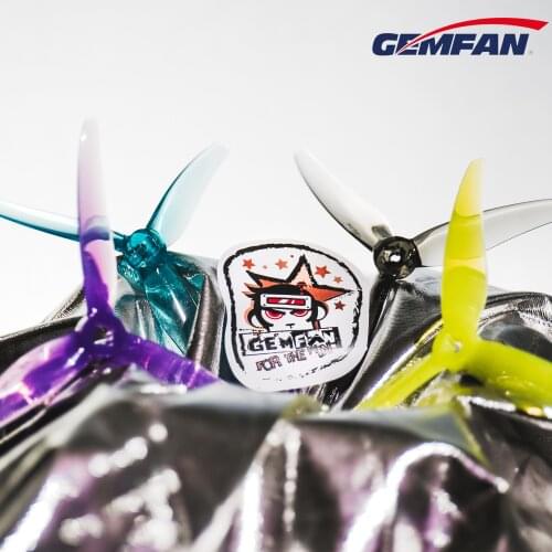 Gemfan Hurricane 4525 4.5X2.5X3 3-Blade PC Propeller for RC FPV Racing Freestyle 5inch Drones Replacement DIY Parts