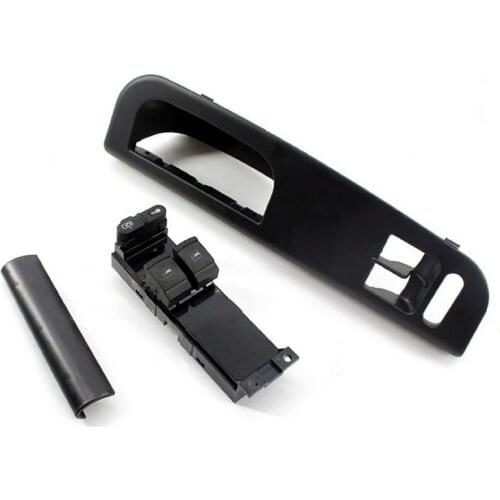 3pcs New Car Window Control Cars Interruptor Car-styling Switch + Door Panel + Handle For Golf 4 MK4 Passat B5 B6