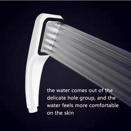 300 Holes Shower Head ABS Plastic Bathroom Shower Water Saving Bathing Water Nozzle Household Dropping