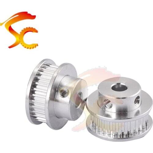 5PCS MXL 30 teeth Aluminum Alloy Timing Pulleys bore 5mm Synchronous wheel belt width 5mm CNC Engraving Machine Accessories