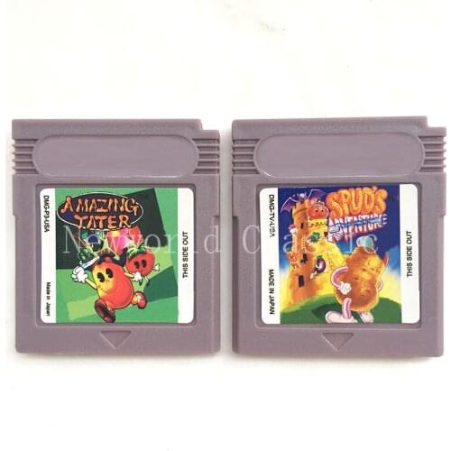 Amazing Tater Spuds Adventure for 16 Bit Game Console for Video Game Cartridge Card for General US/EU Version