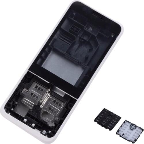 Full Mobile Phone Housing Cover Case With English Keypad For Nokia 230 Housing Case