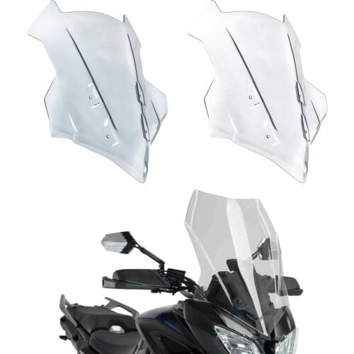 Motorcycle Double Bubble Windscreen Windshield Wind Deflectors For Yamaha MT-09 MT09 FJ09 Tracer 900 GT 2018 2019 2020