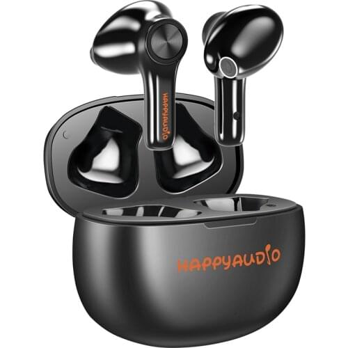 HAPPYAUDIO B2 Stereo Headphones Bluetooth Wireless Headset with Mic TWS Simultaneous Interpretation Business Voice Translation