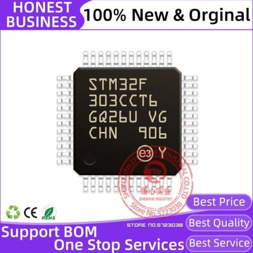 1pcs/lot STM32F303CCT6 Microcontroller Chip